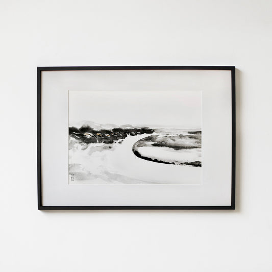 Tirage -  La Seine et La Roche-Guyon