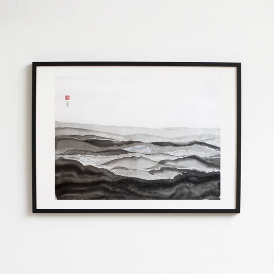 Tirage - Reliefs brumeux