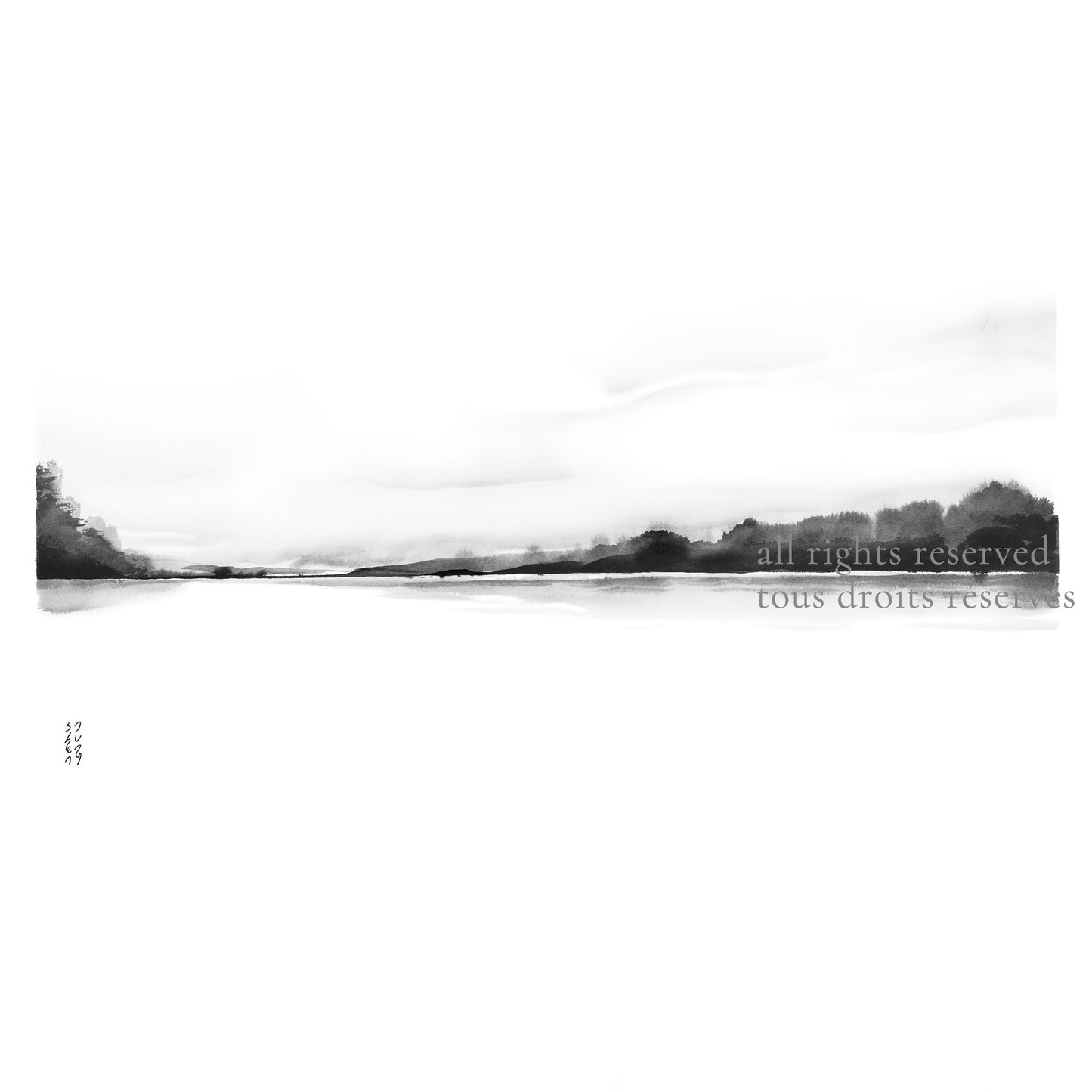 Tirage - La Seine et la pensée