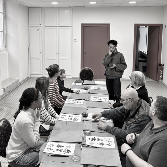 Atelier Calligraphie avec L'association VLRG