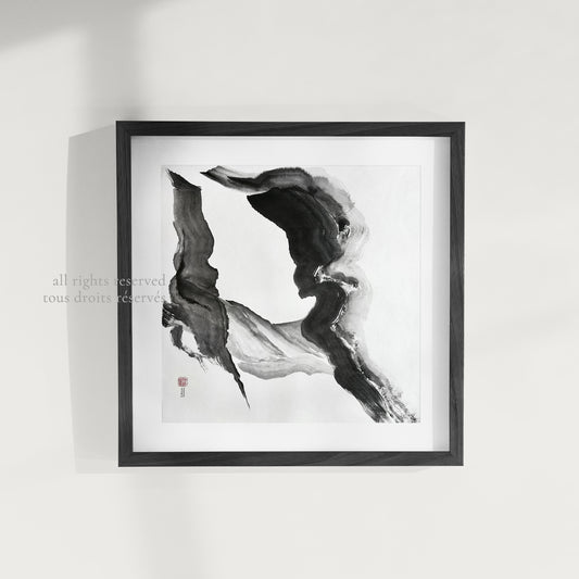 Taroko 01 - Ink wash painting