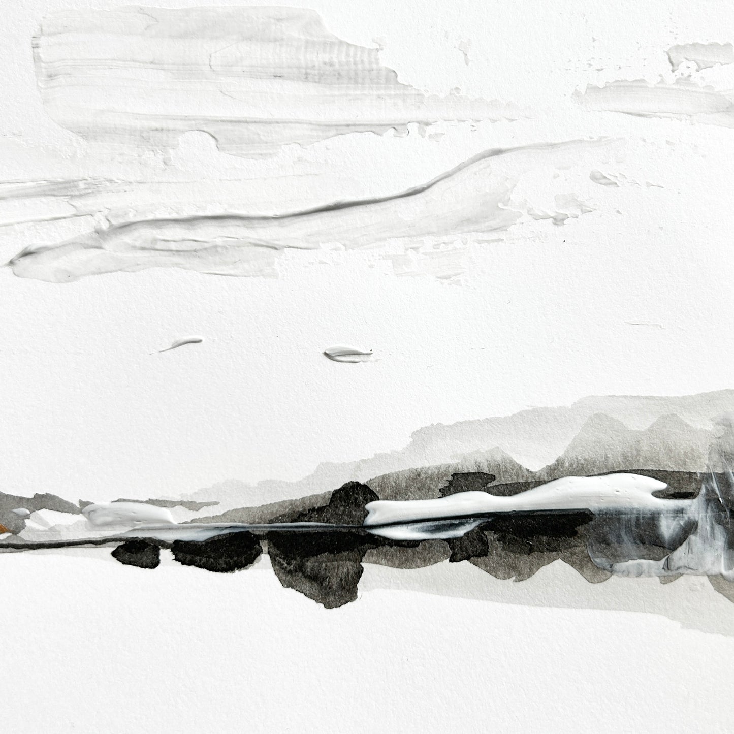 La Sein 005 - Ink Wash Painting