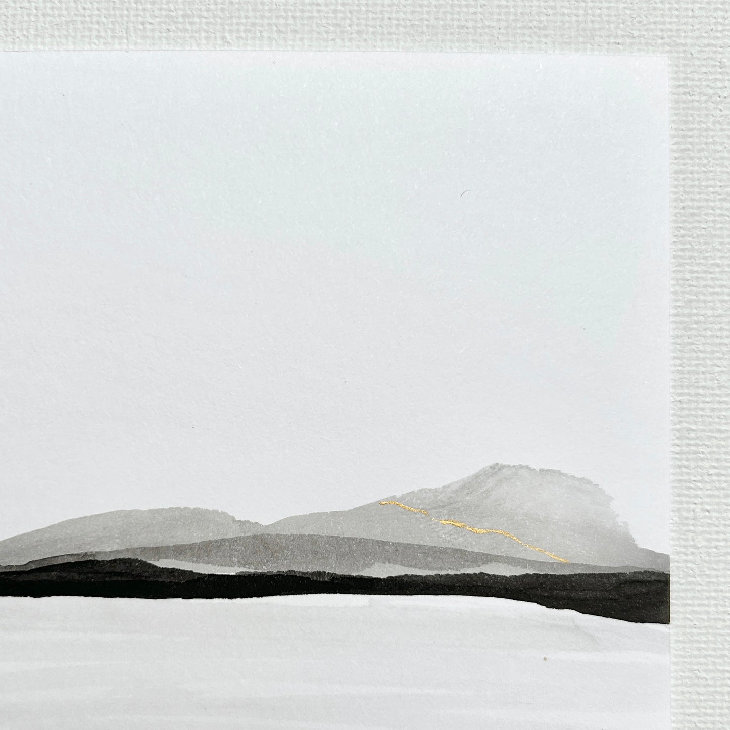 Corsica in Carré 06 - Ink Wash Painting